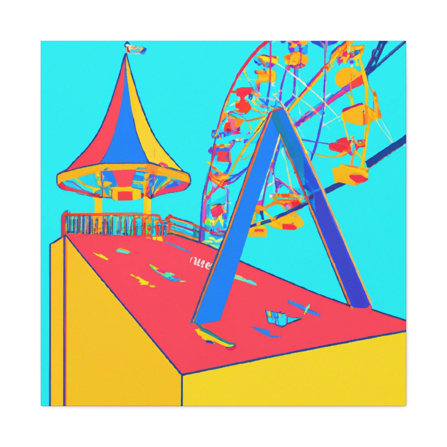Magic Moonland - Amusement - Canvas