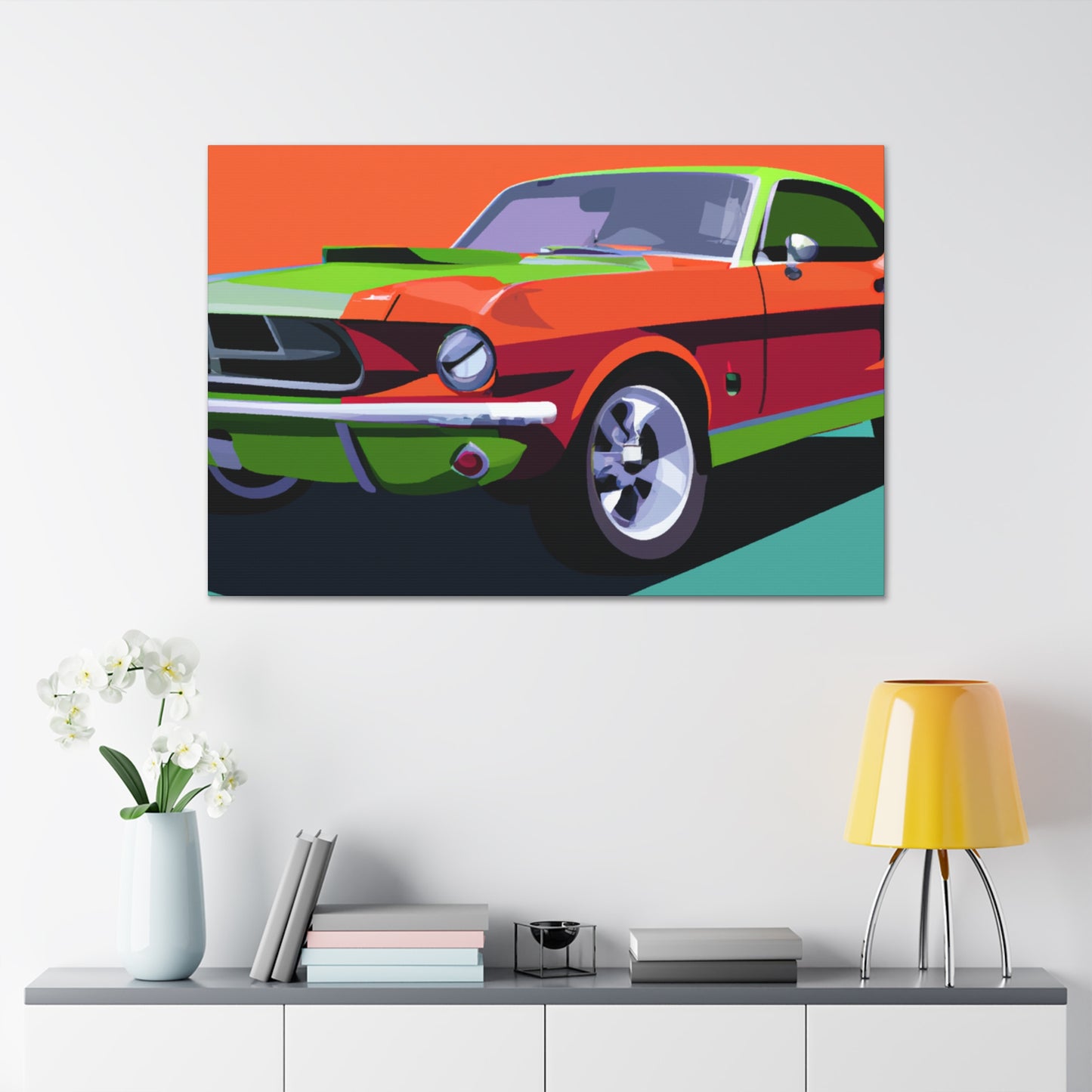 Flame Thrower - Automobile - Canvas