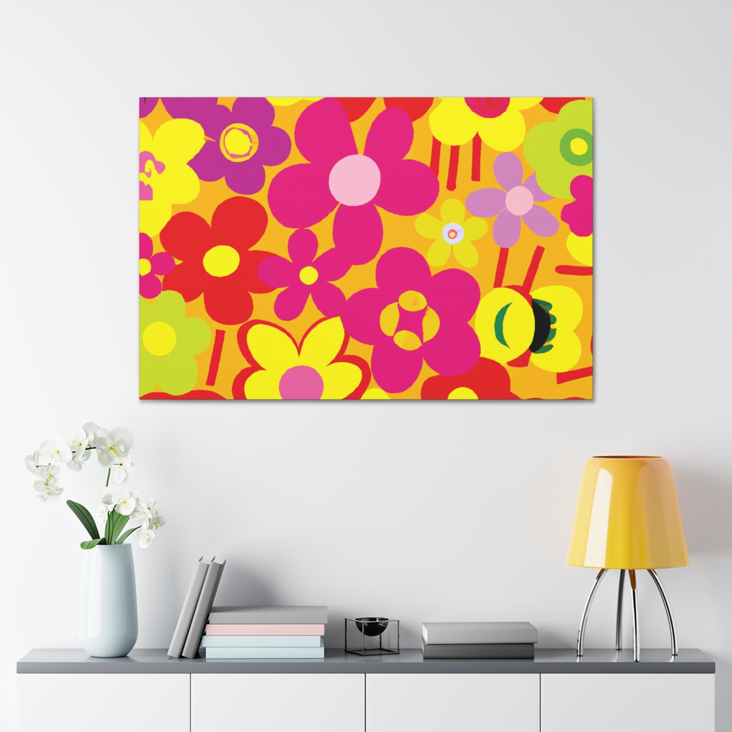 Floral Symphony - Floral Canvas