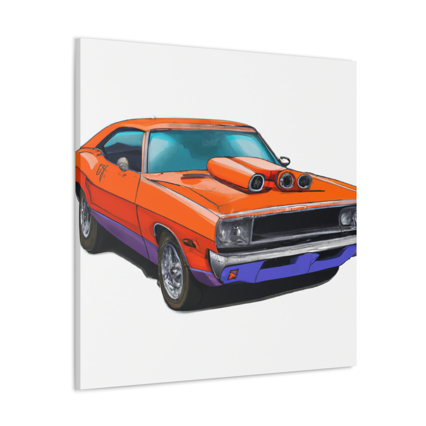 Vintage Vroomer - Automobile - Canvas