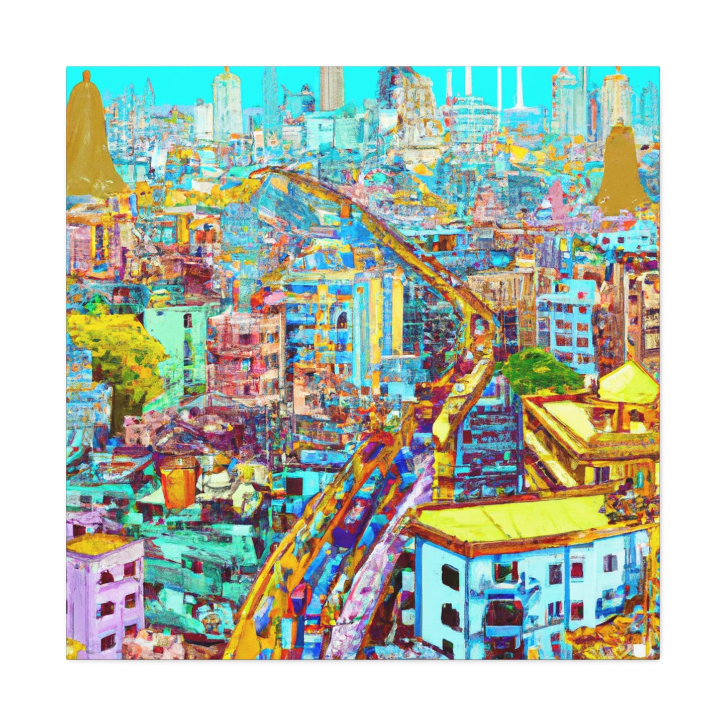 Rajastan - Destination India - Canvas