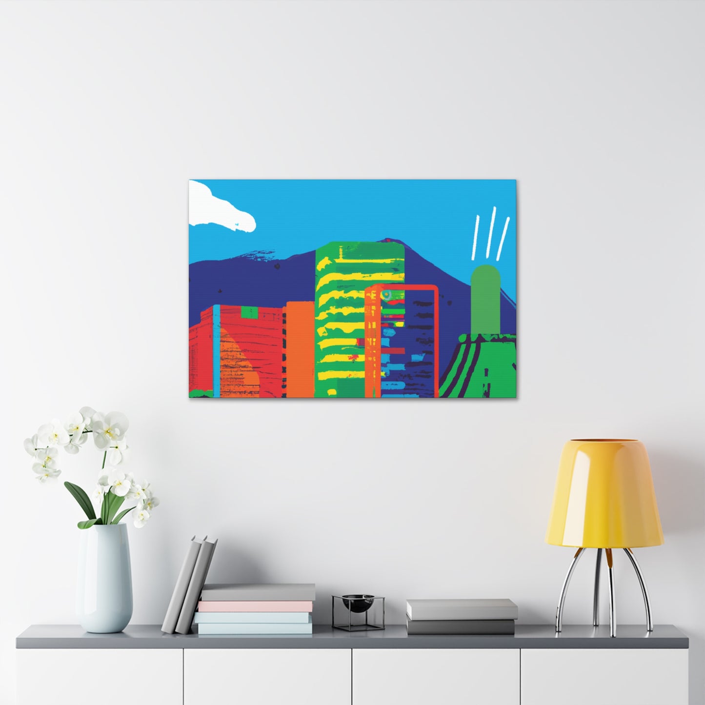 Azteca Luna - South America - Canvas