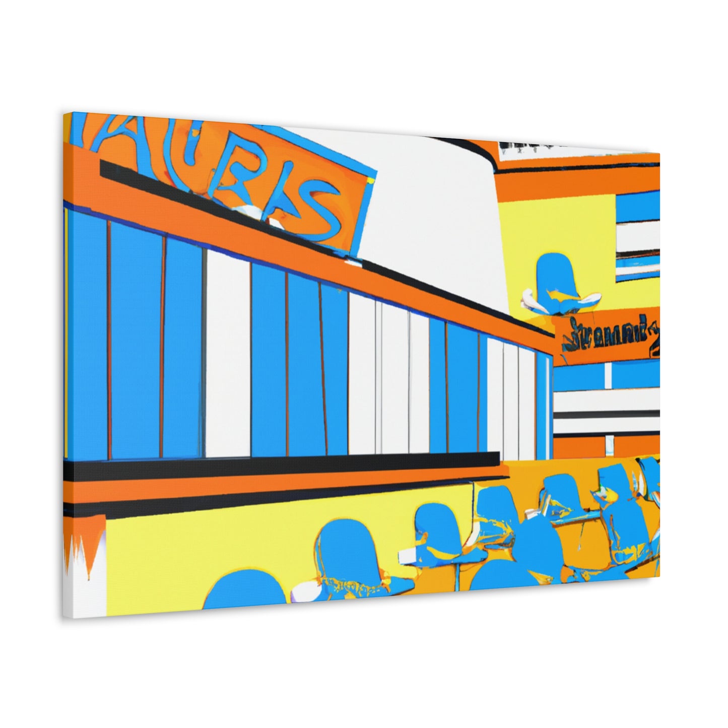 Moxie's Jukebox Jamboree - Canvas - Pop Art