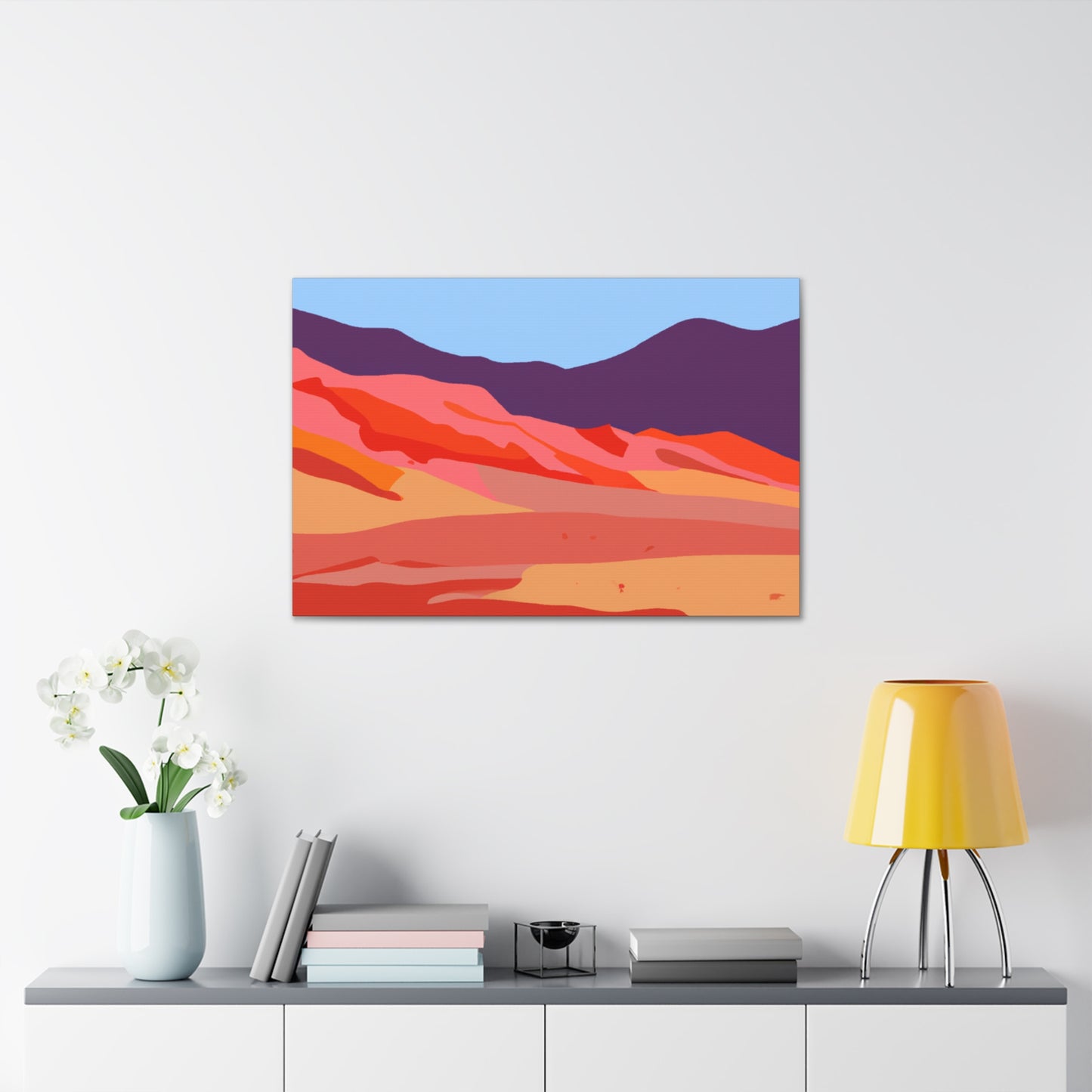 Dusty Plume Landscape - Canvas