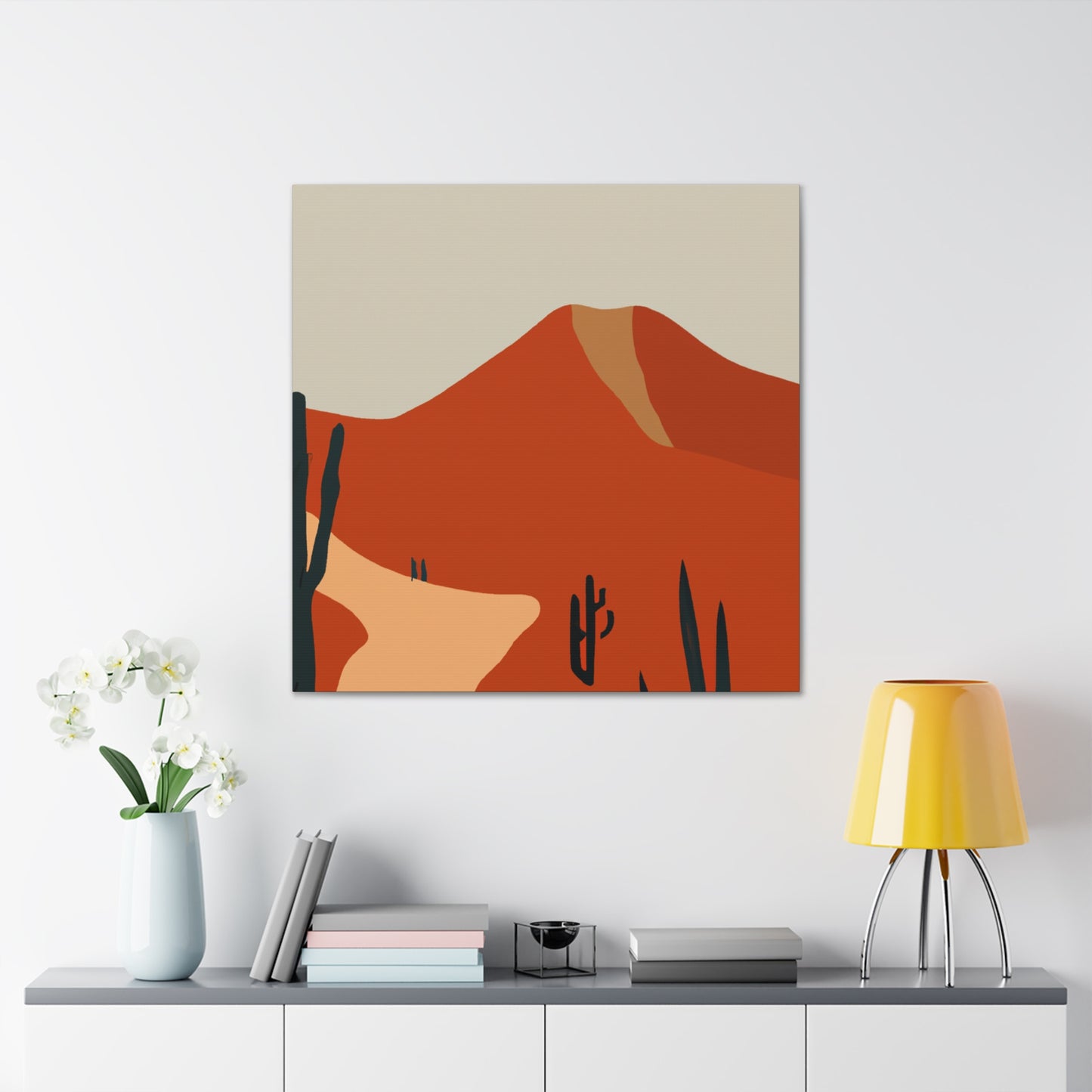 "Arabesque Art - Vintage Contemporary" - Canvas