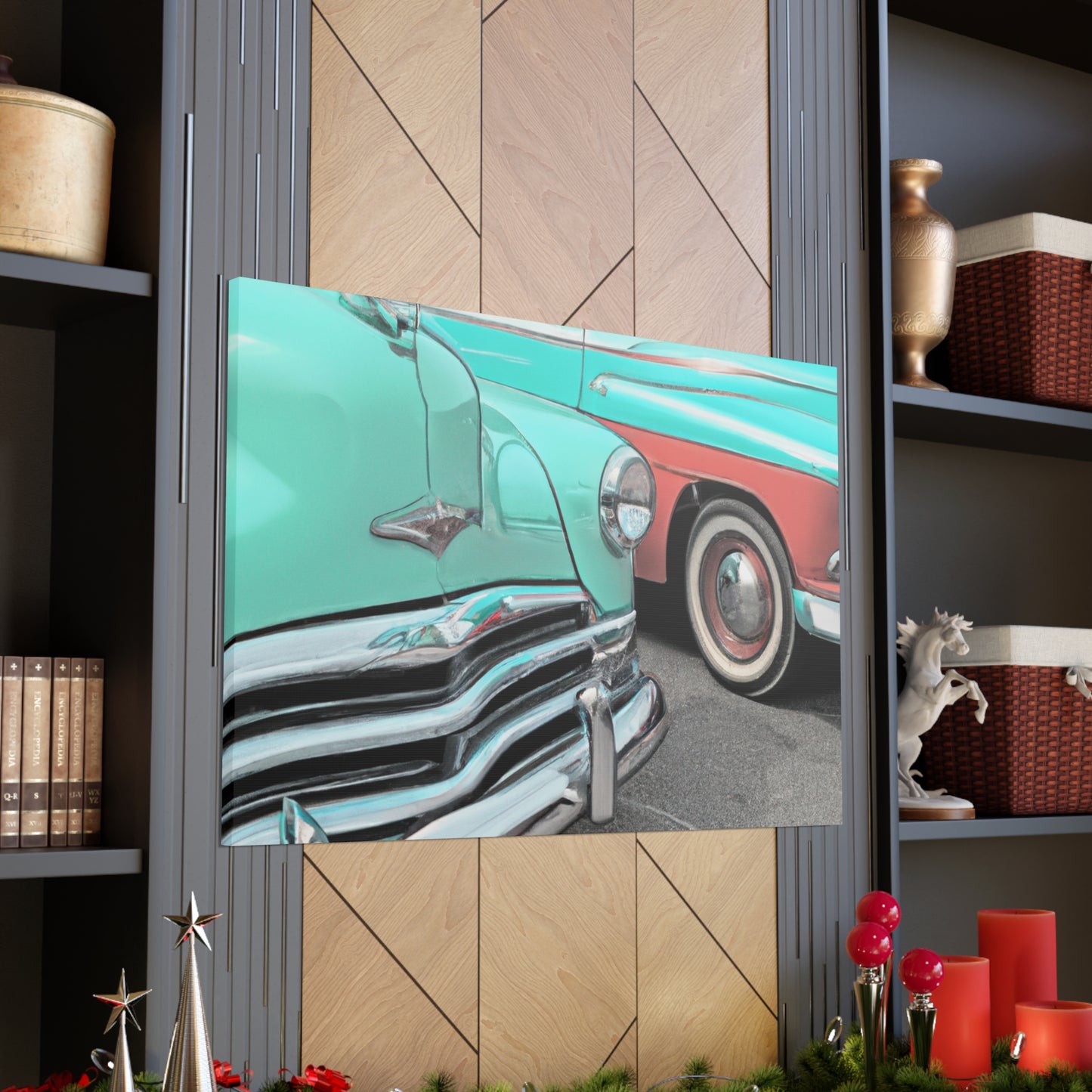 Ole Days - Automobile Canvas