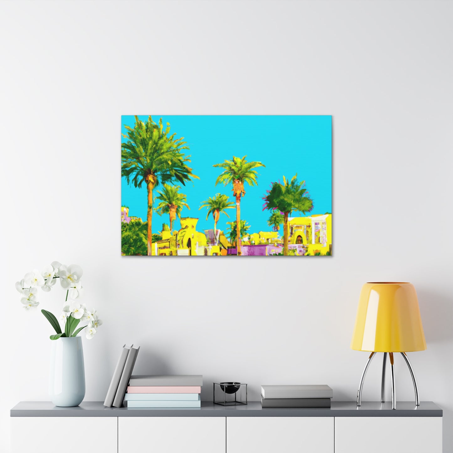 Sahara Splendor - Architectural - Canvas