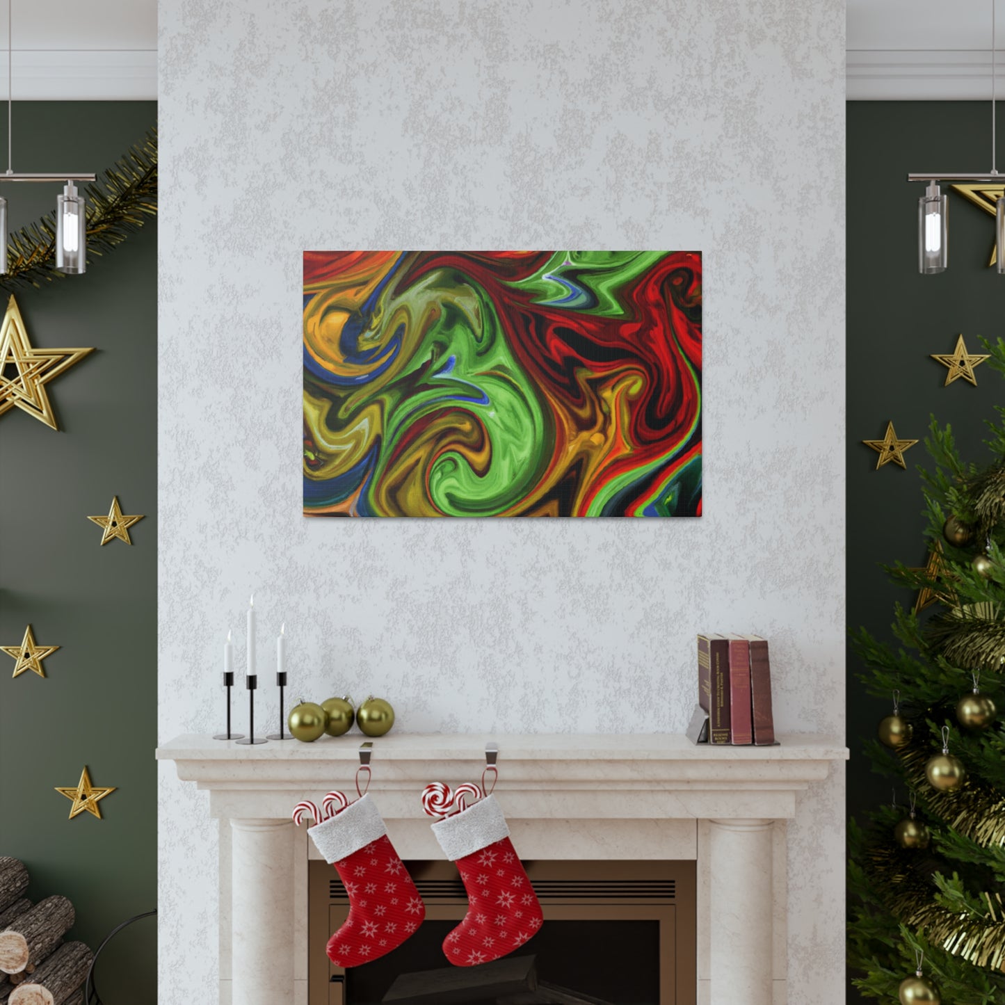 Witchy Blend - Canvas - Abstract