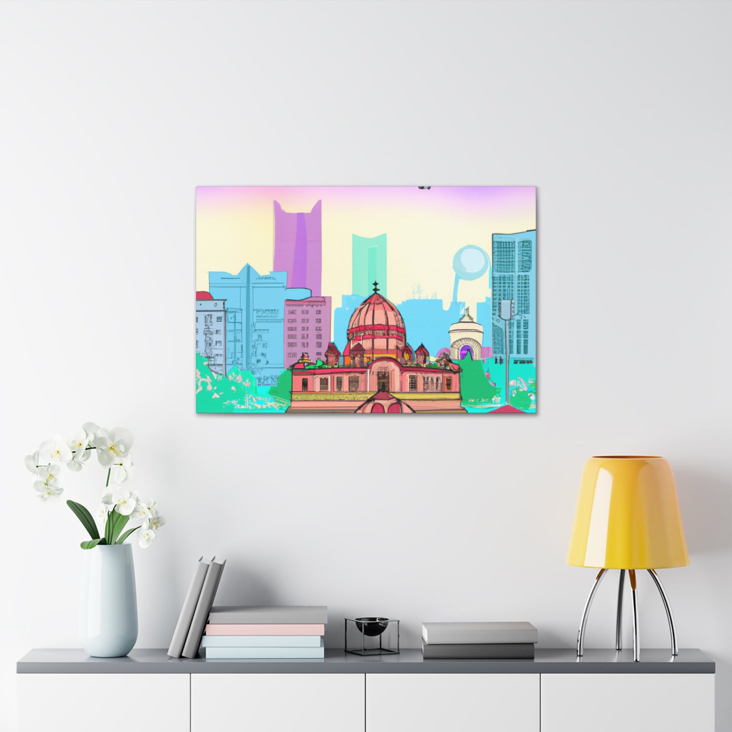 Ajanta Caves - Destination India - Canvas