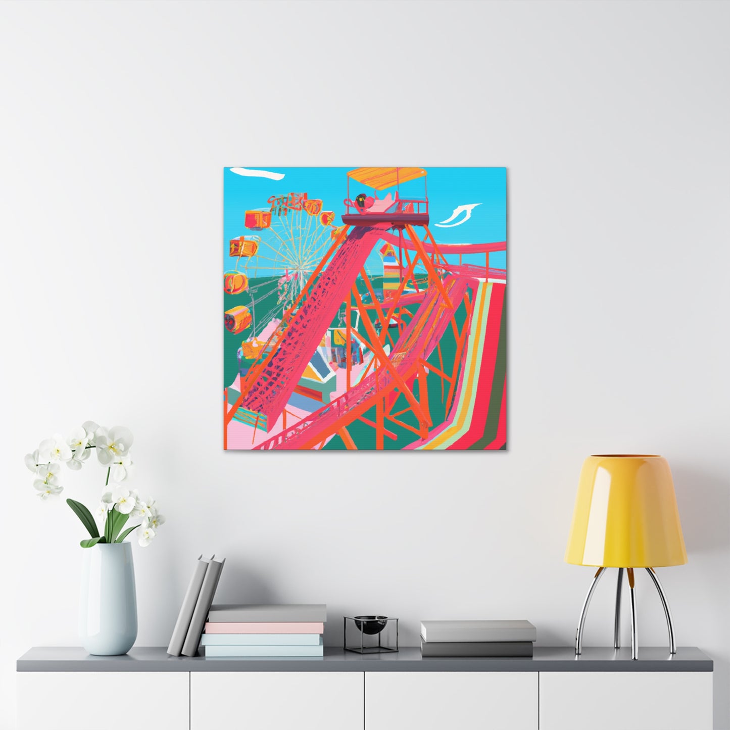 Fantasy Frenzy - Amusement - Canvas