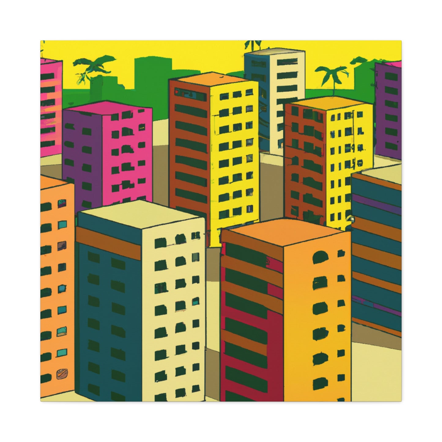 Khalilah - Middle East - Canvas