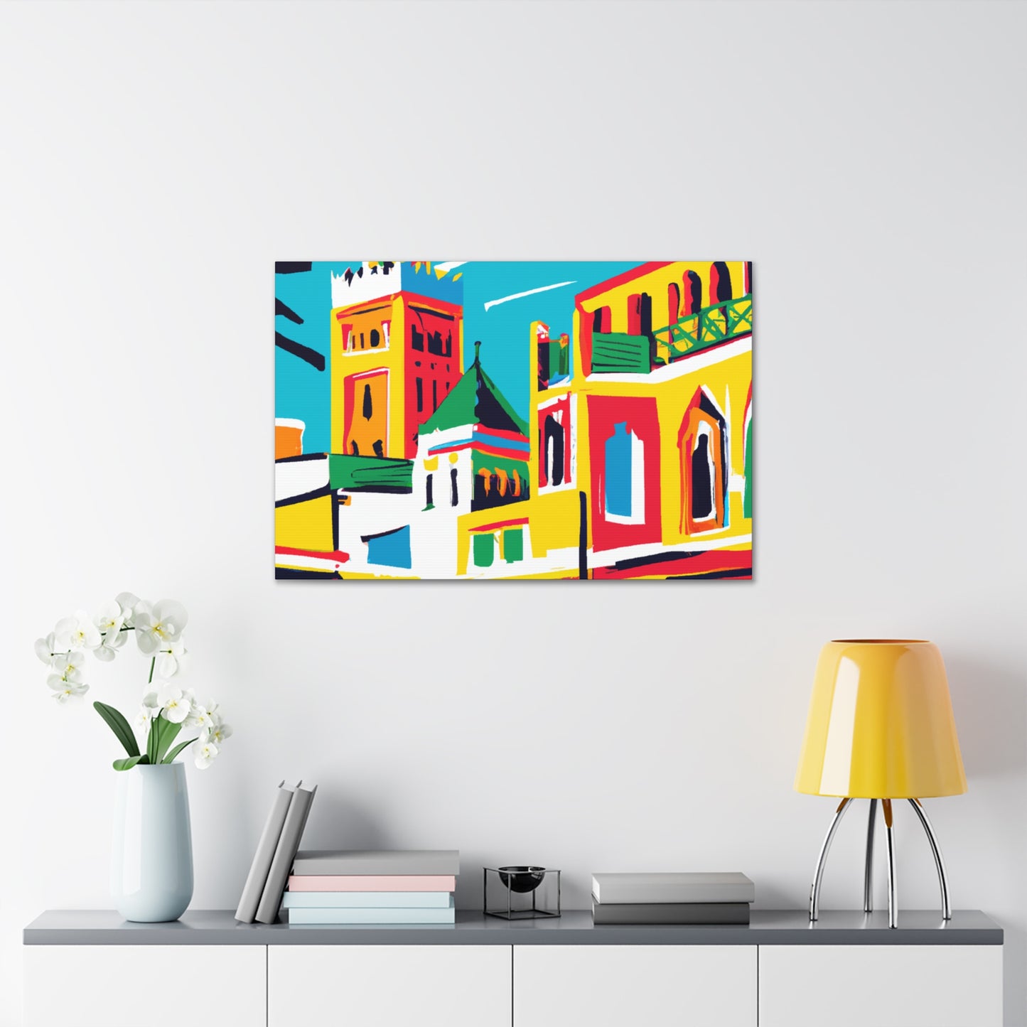 Ibrahim Moussaoui - Morraco - Canvas
