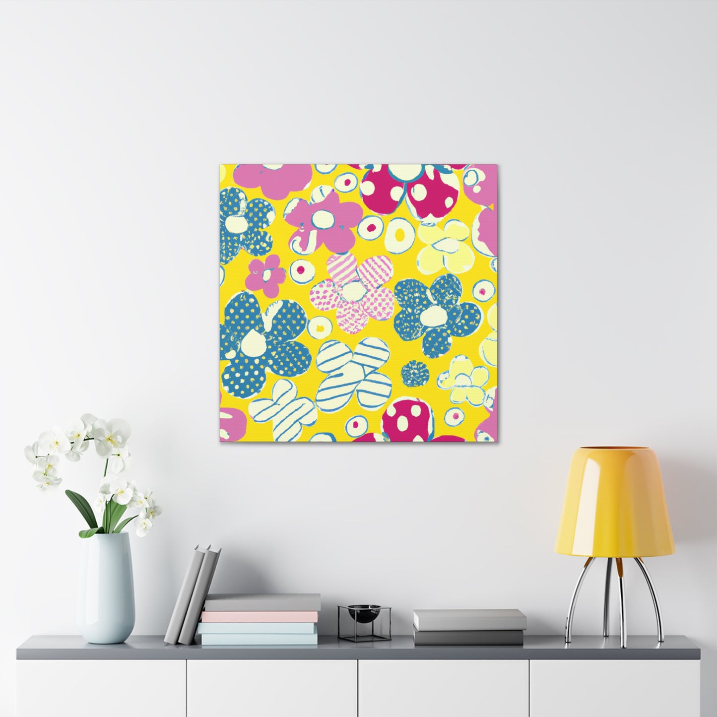 Amaranthine Blooms. - Floral Canvas