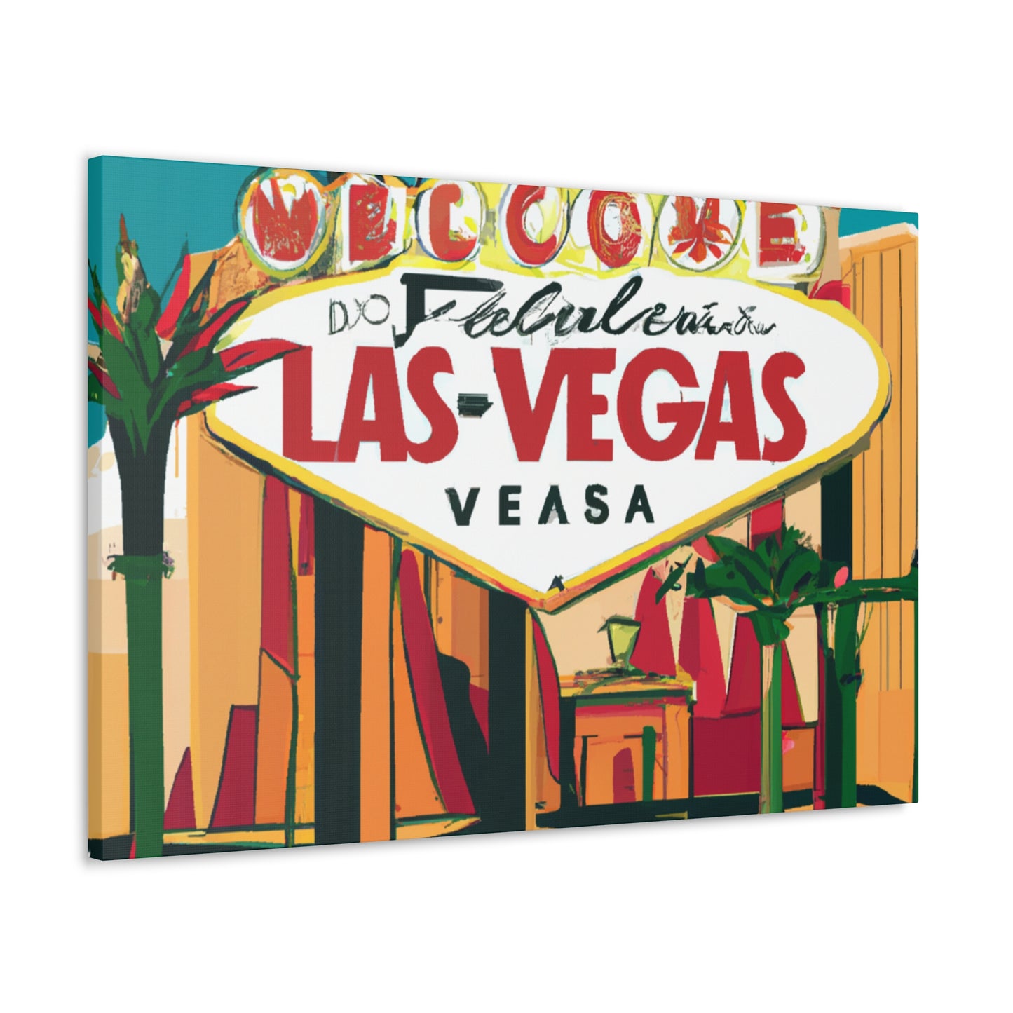 Vegas Dreamville - Destination Vegas - Canvas