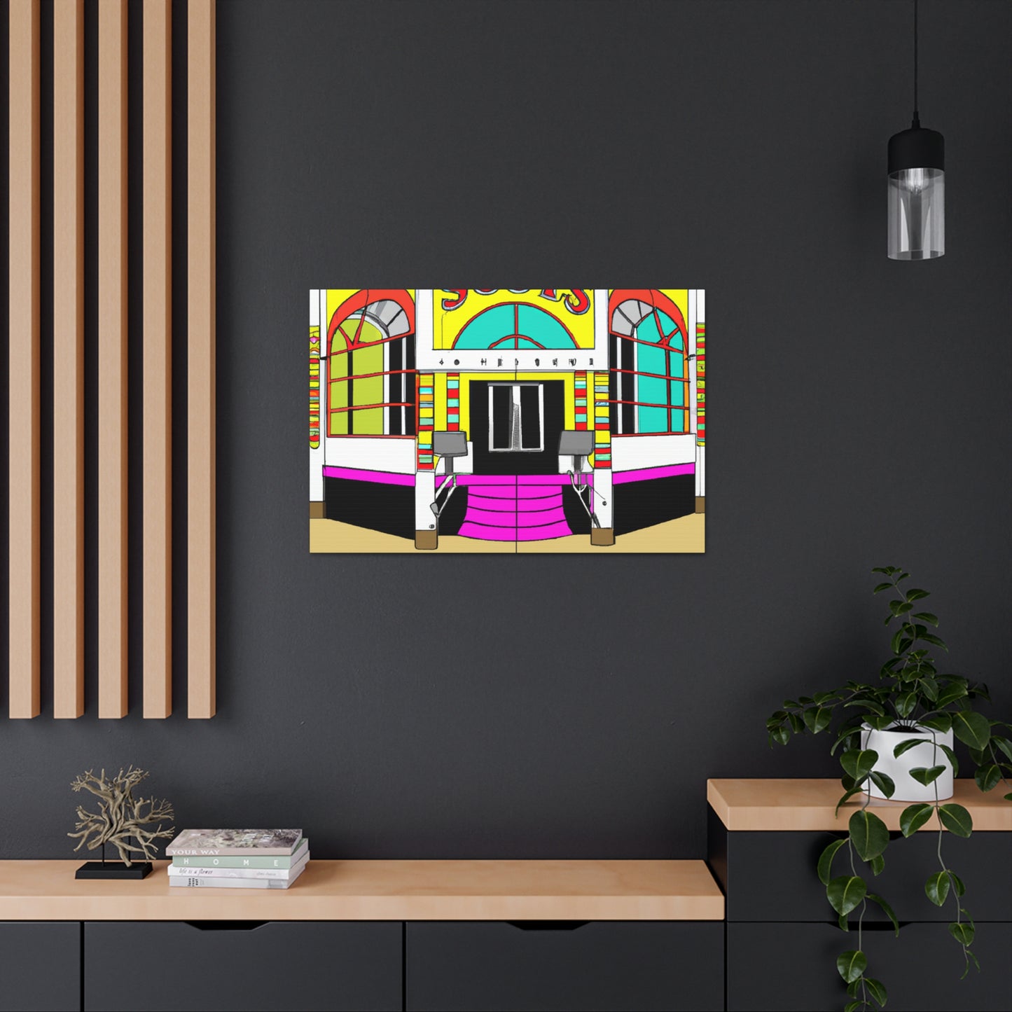 Cosmo Retro Arcade. - Canvas - Pop Art