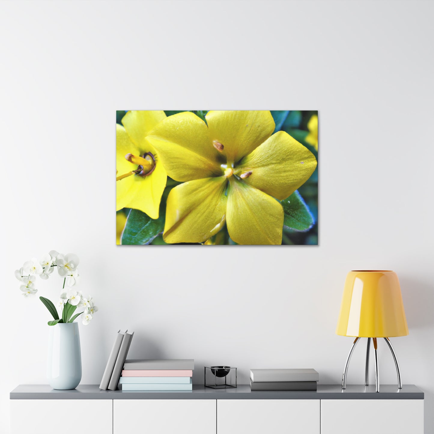 "Garden Wreath" - Canvas - Floral