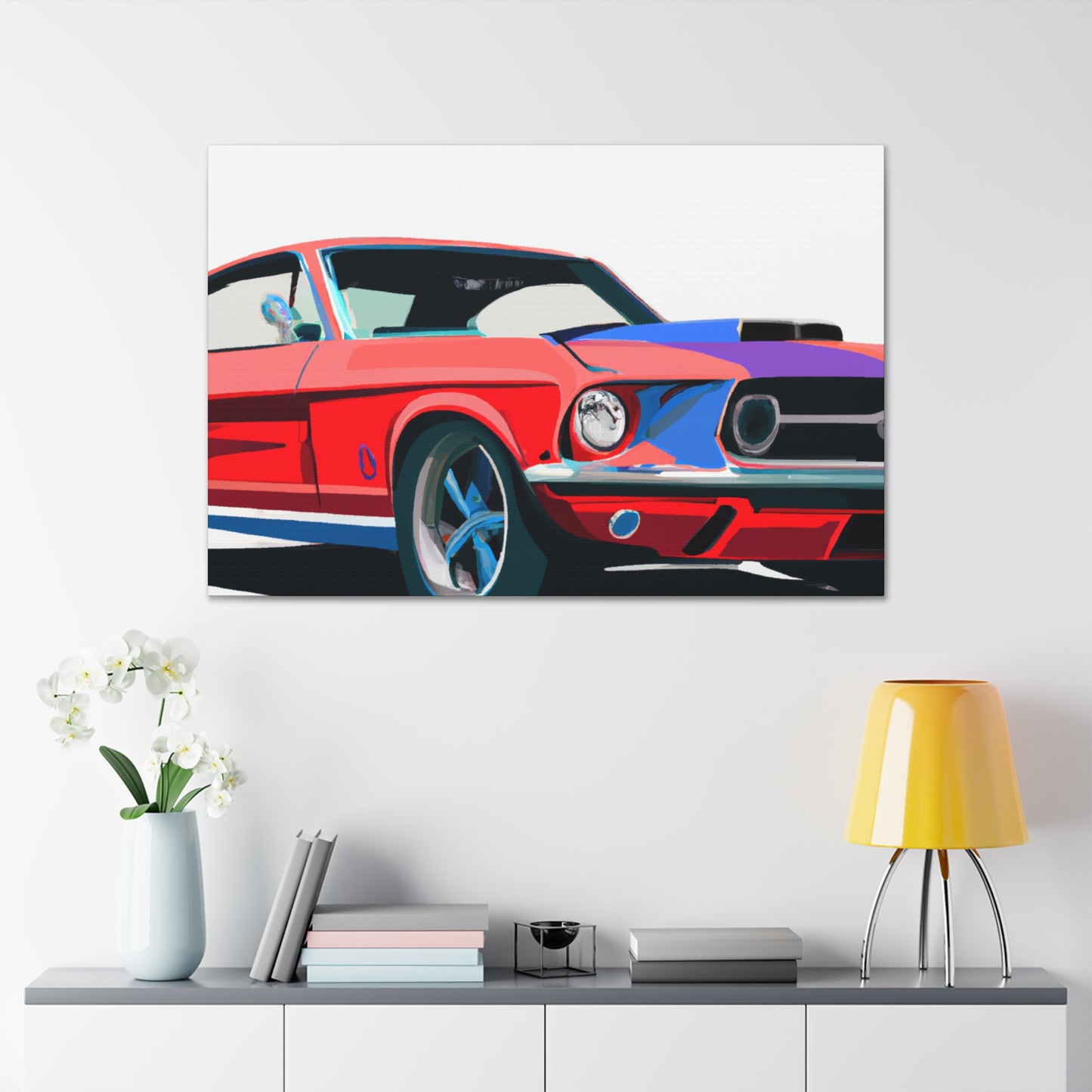 Crank That Rod - Automobile - Canvas