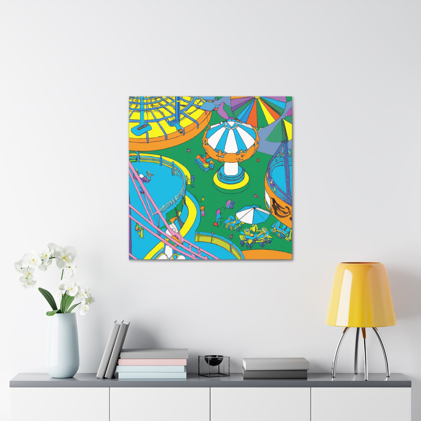 Fantastic Frontier - Amusement - Canvas