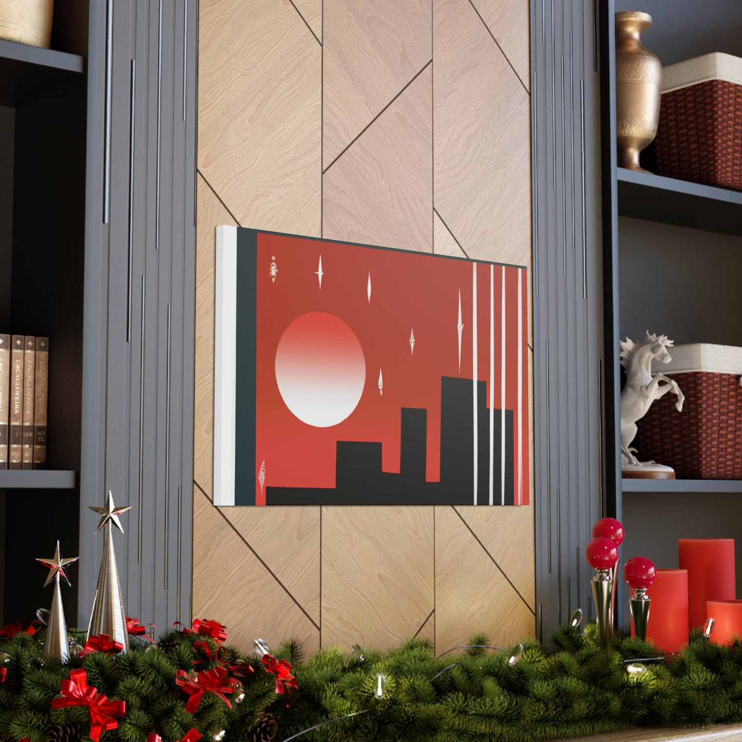City Of Dreams - Midcentury Canvas