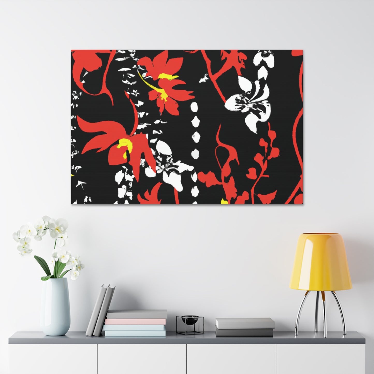 Paradise Plum - Floral - Canvas