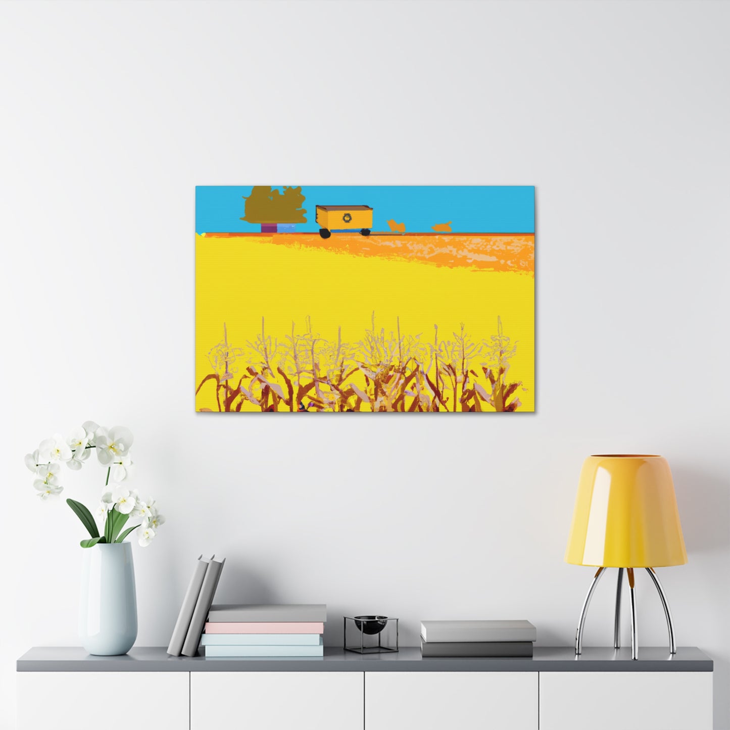 Wheat Fields - Farm - Canvas