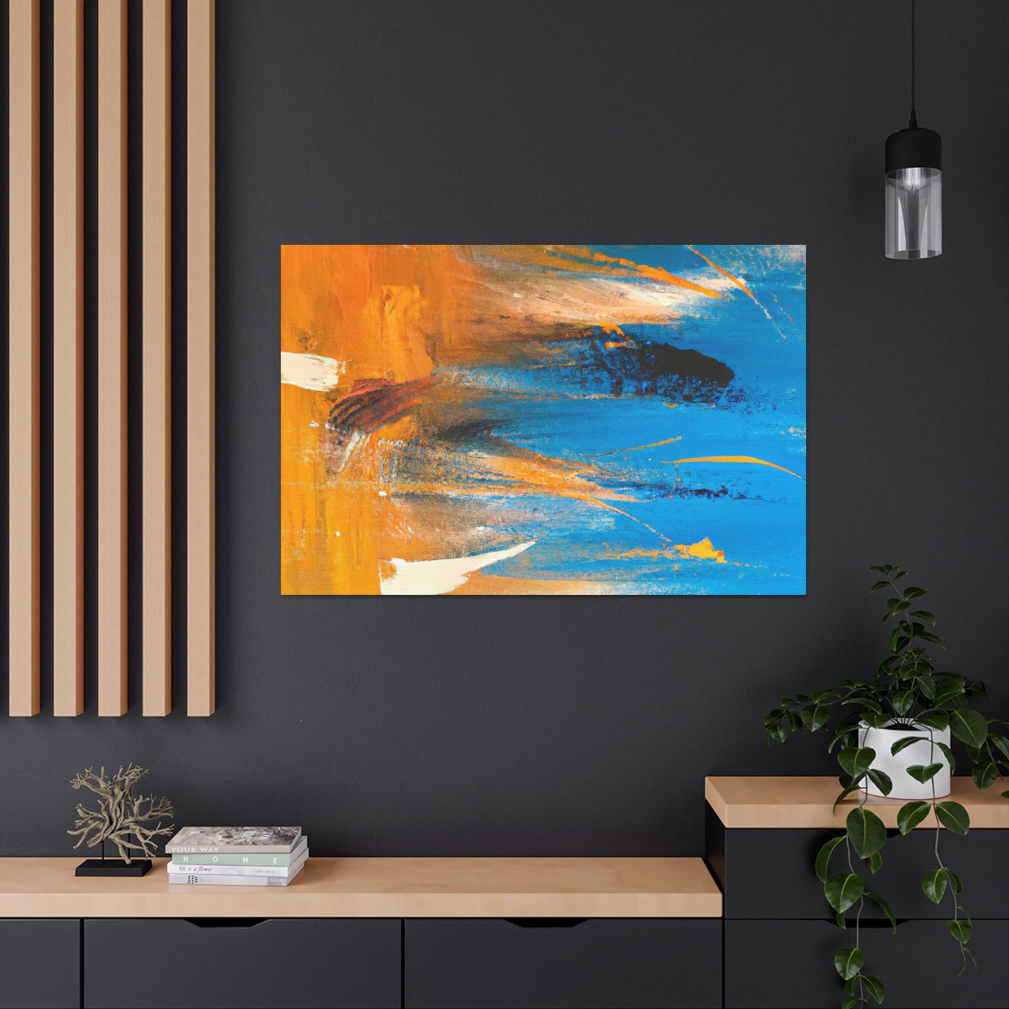 Johannes Vermeer - Abstract Canvas