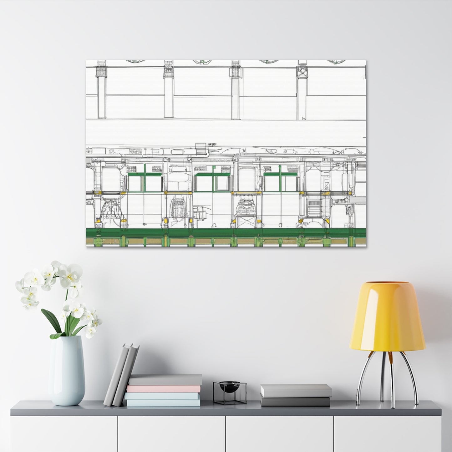 Matilda de Monrovia - Canvas - Architectural