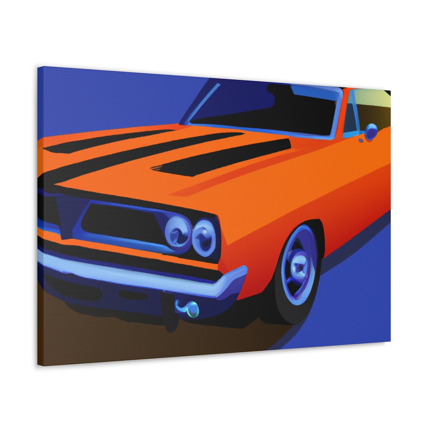 Vintage Vixen - Automobile - Canvas
