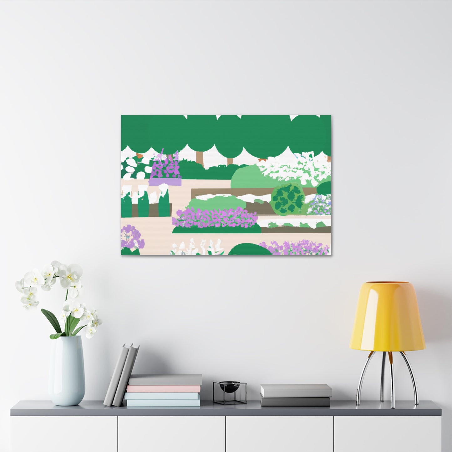 Dragonfly Haven- Landscape - Canvas