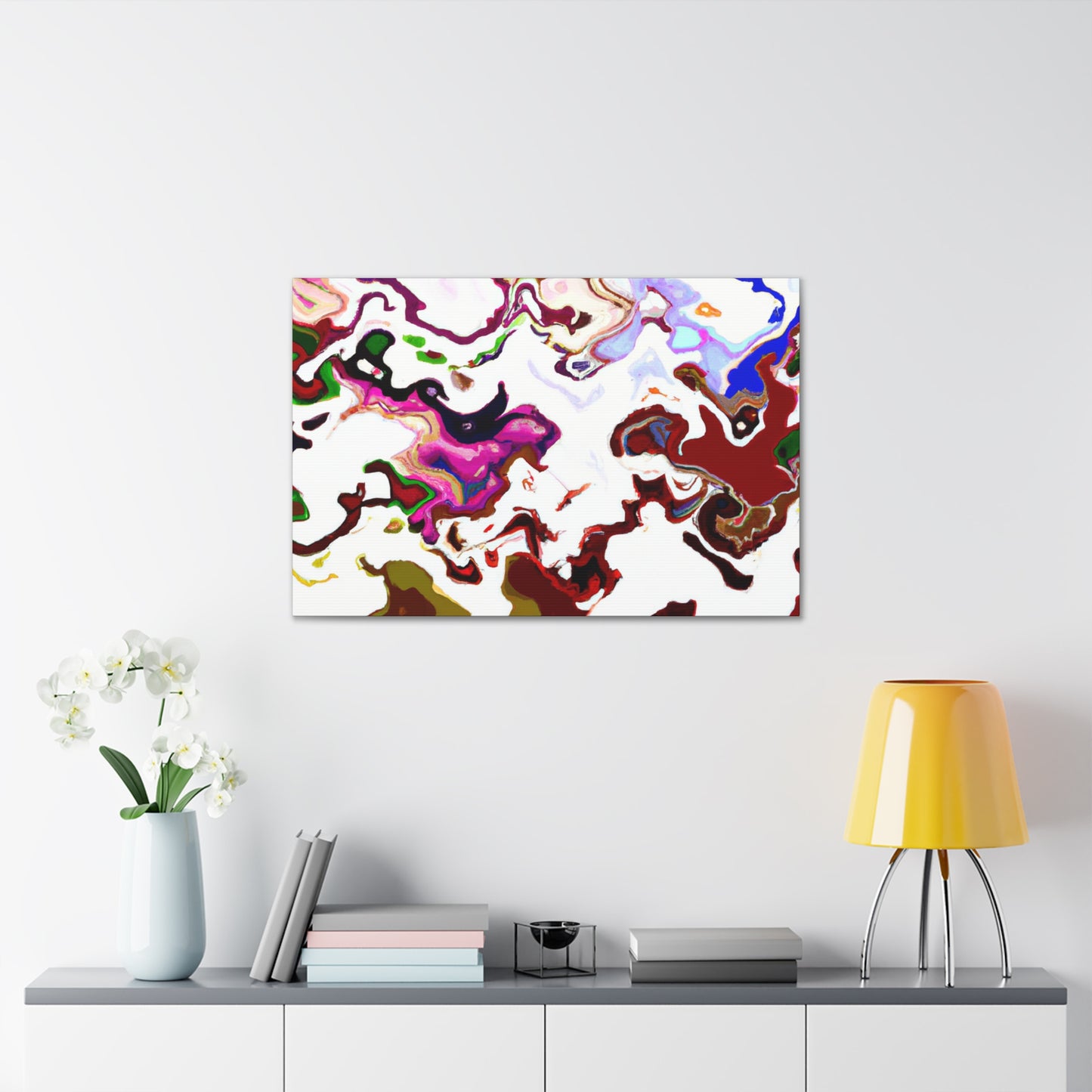 Lightning Stream - Abstract - Canvas