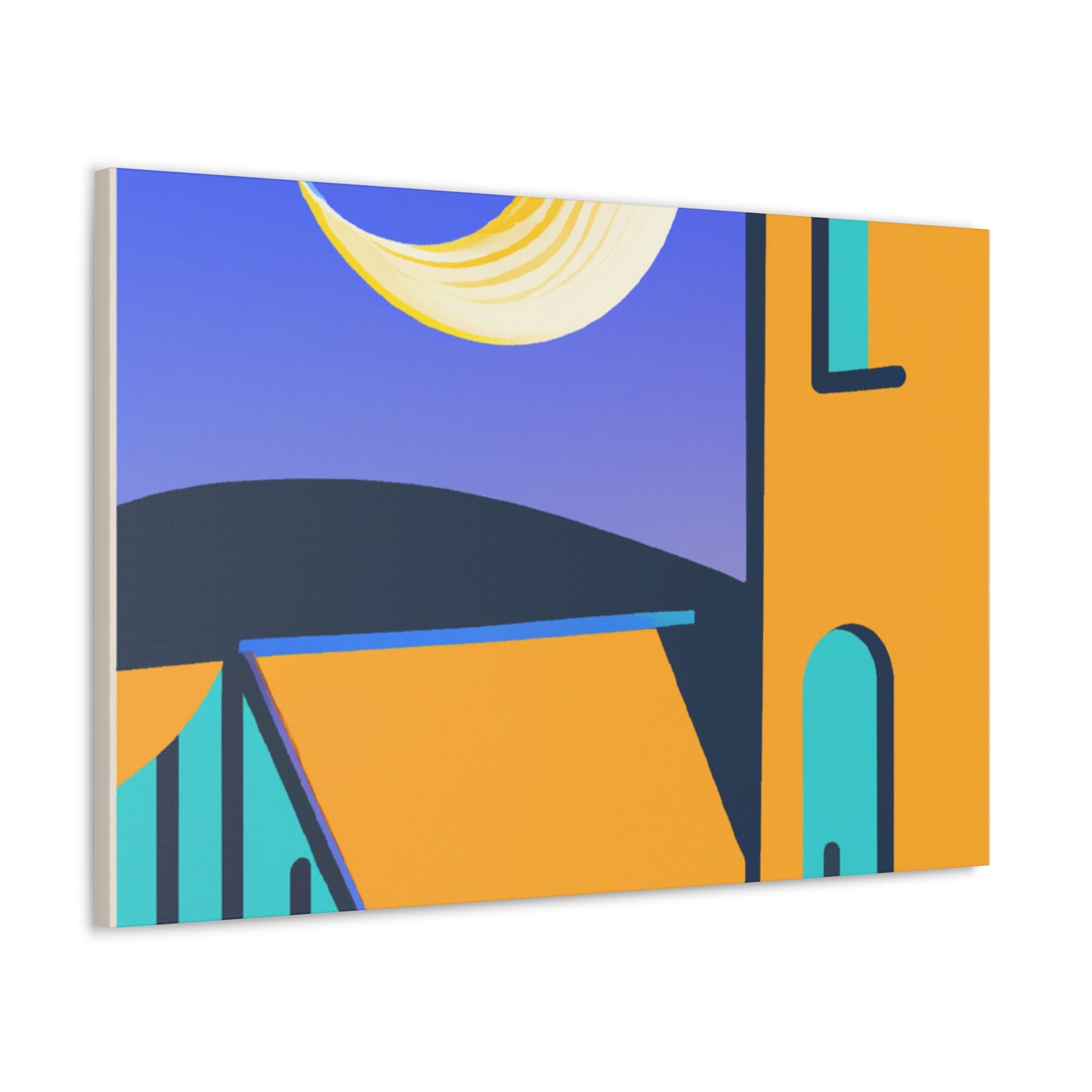 "Unwind Reflection - Midcentury" - Canvas