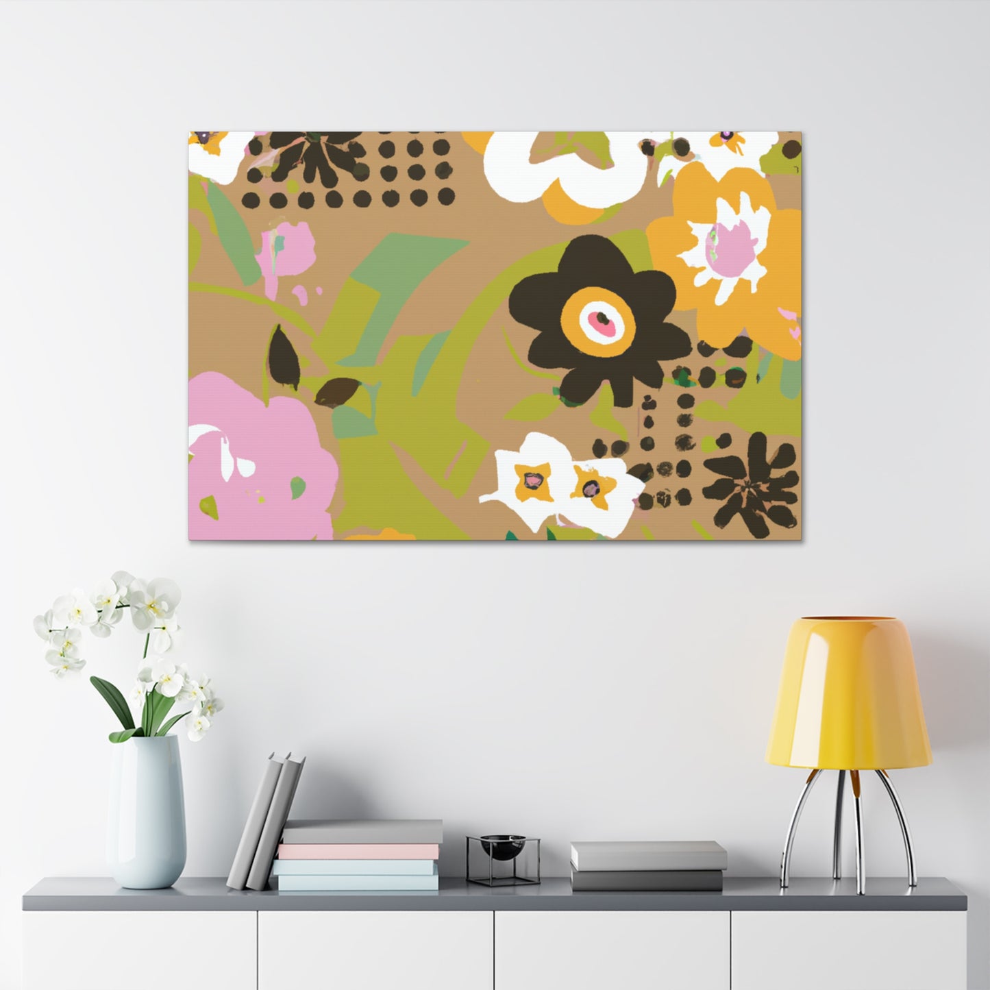 Flower Power Potions- Floral Canvas