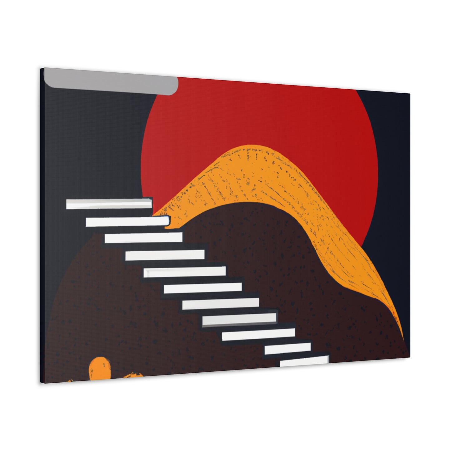 Sparrow's Chirping- Midcentury - Canvas