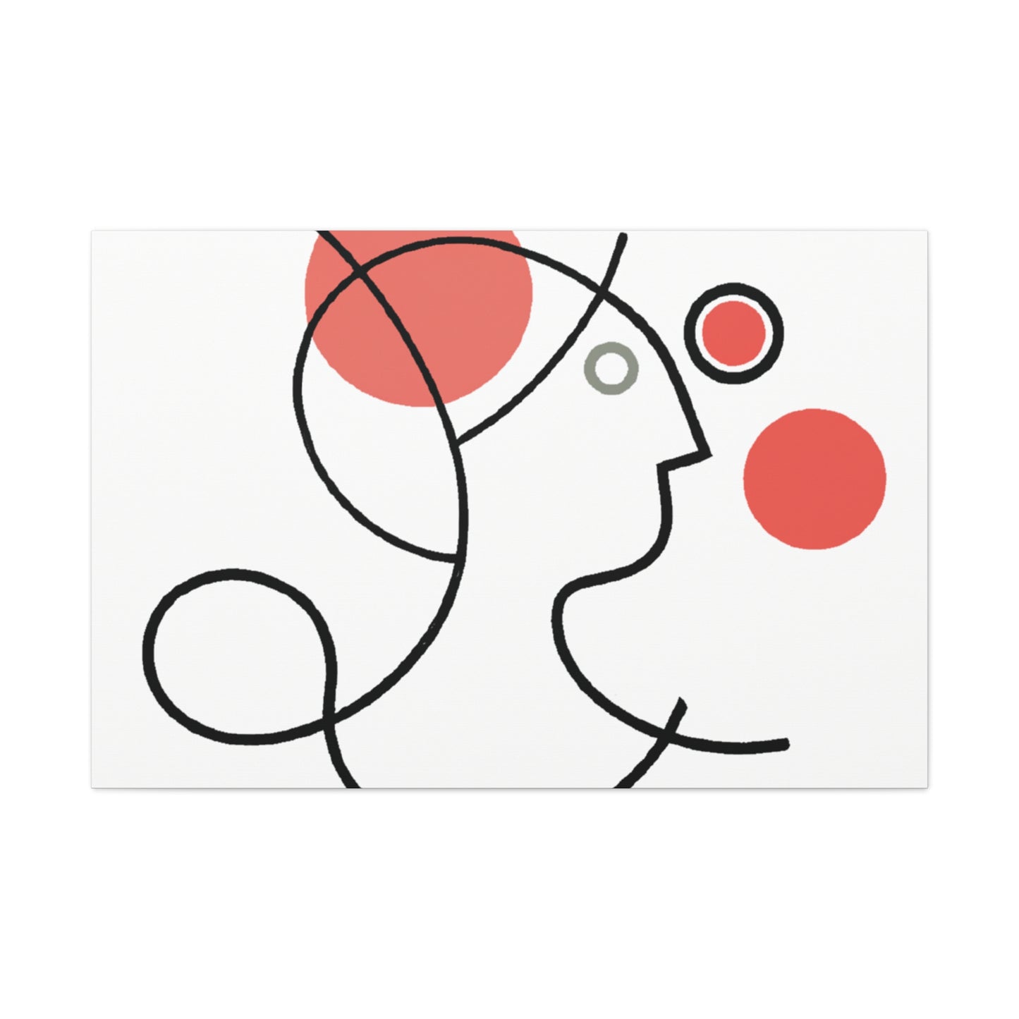 "Abstract Flux - Minimalism" - Canvas