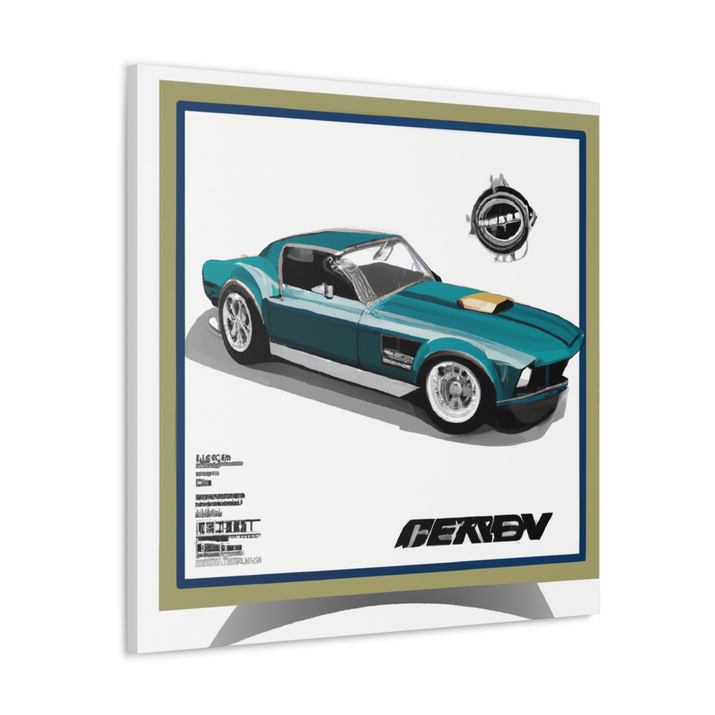 Firebolt - Automobile - Canvas