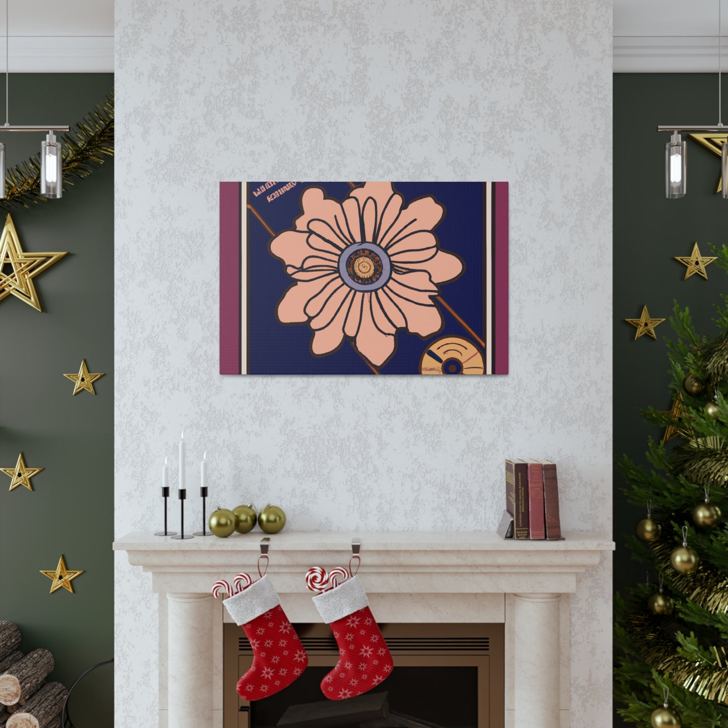 Smiling Bandicoot. - Floral Canvas