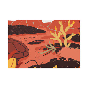 Sand Drift Landscape - Canvas