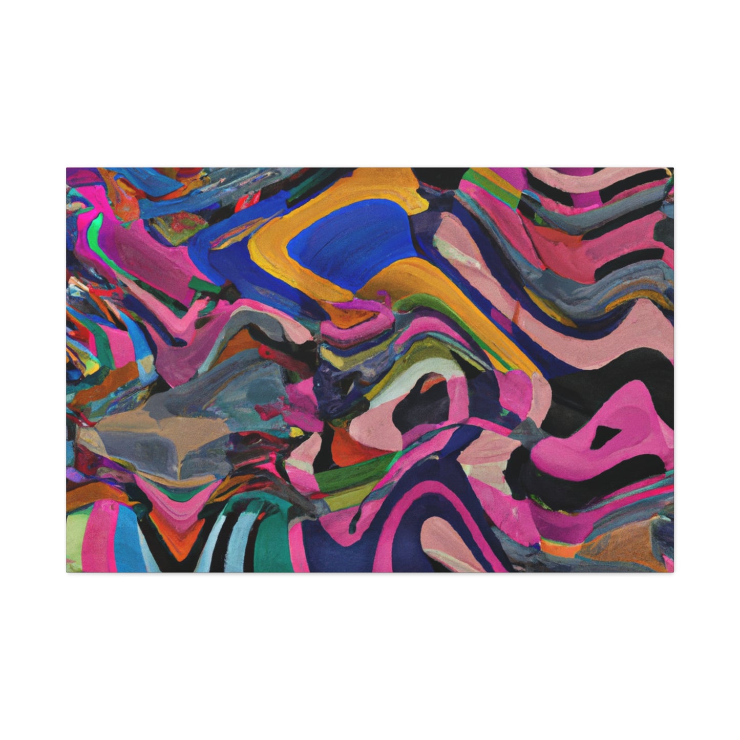 Wavecrash - Abstract - Canvas