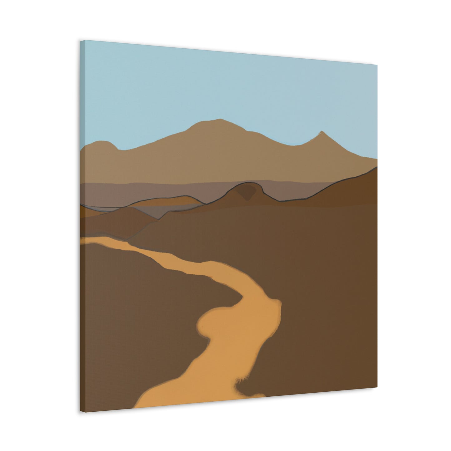 Desert Mirage - Landscape - Canvas