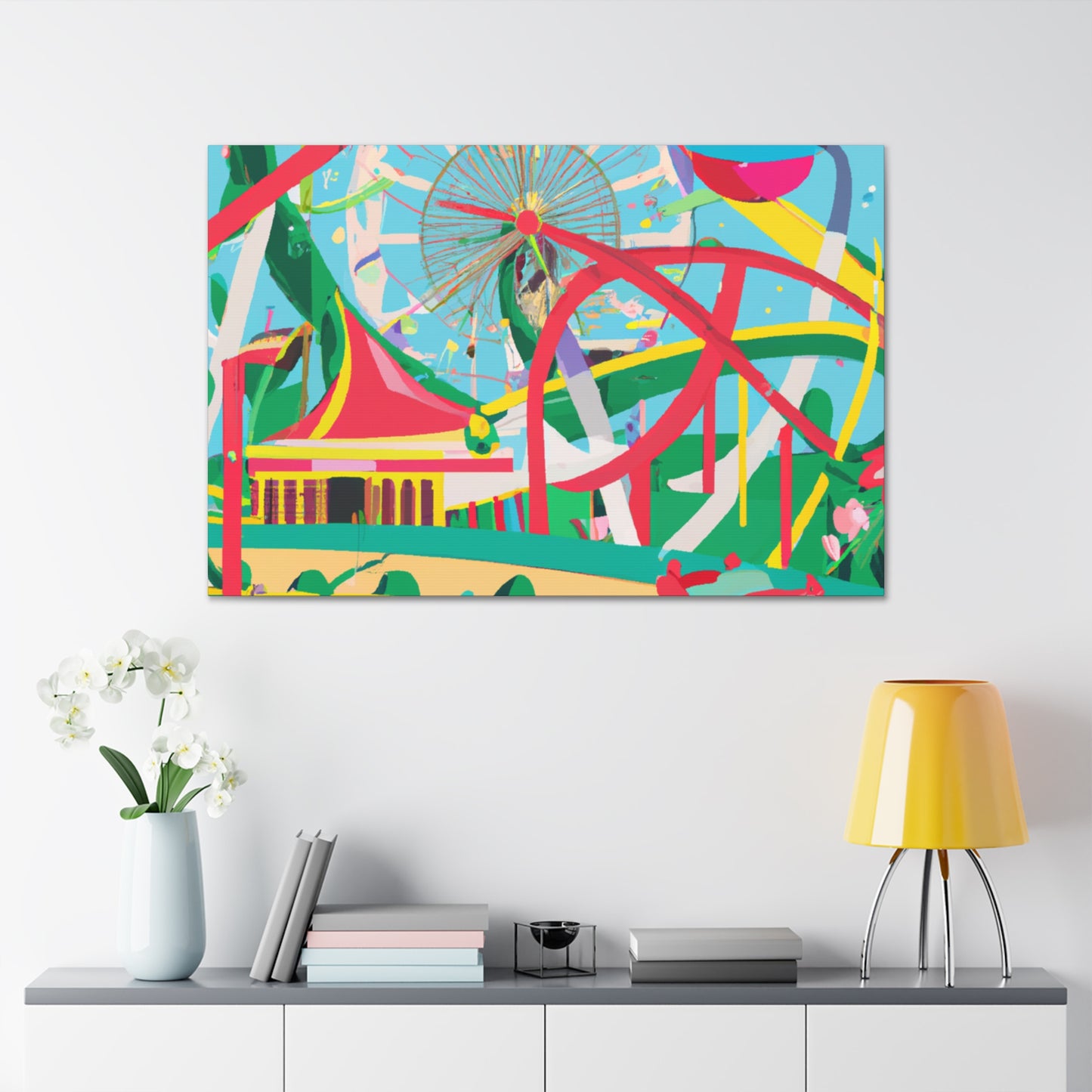 Wonder Wheelland - Amusement - Canvas