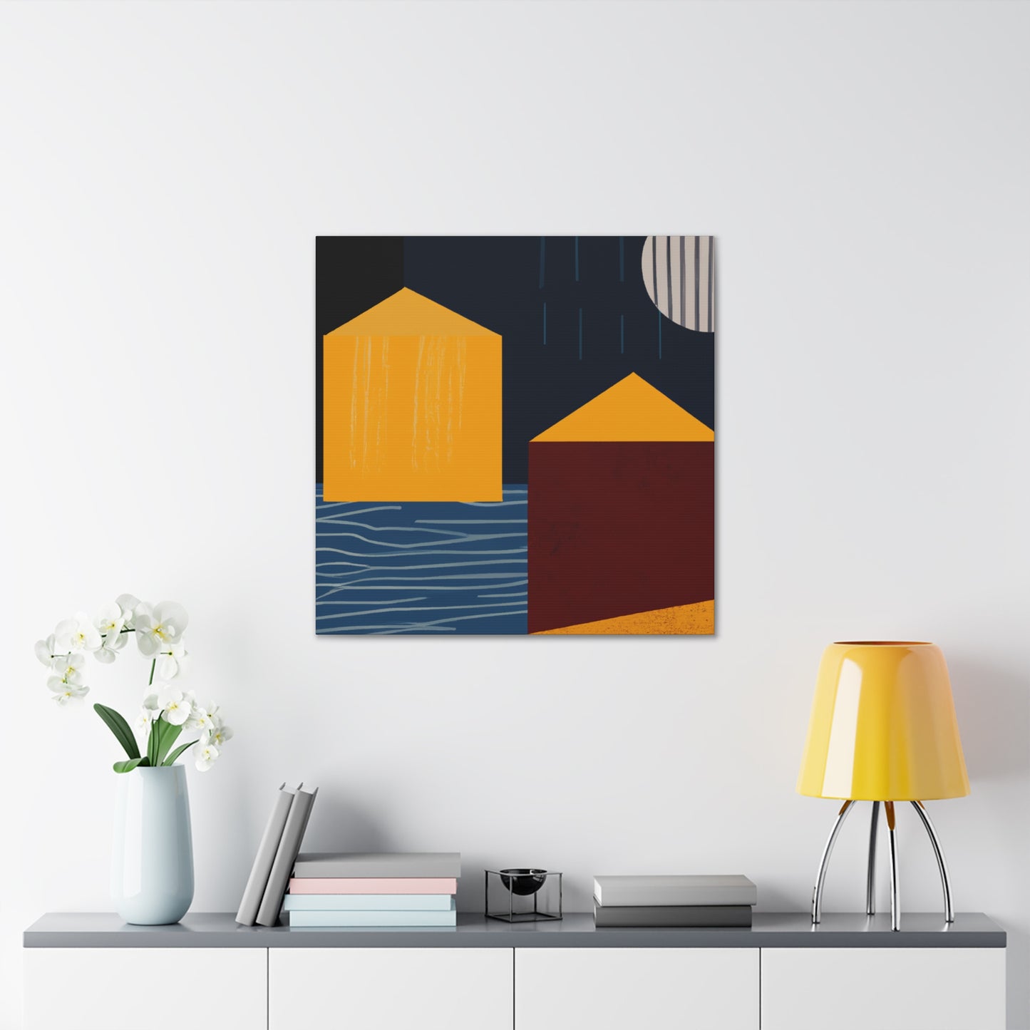 Rise Up - Midcentury Canvas