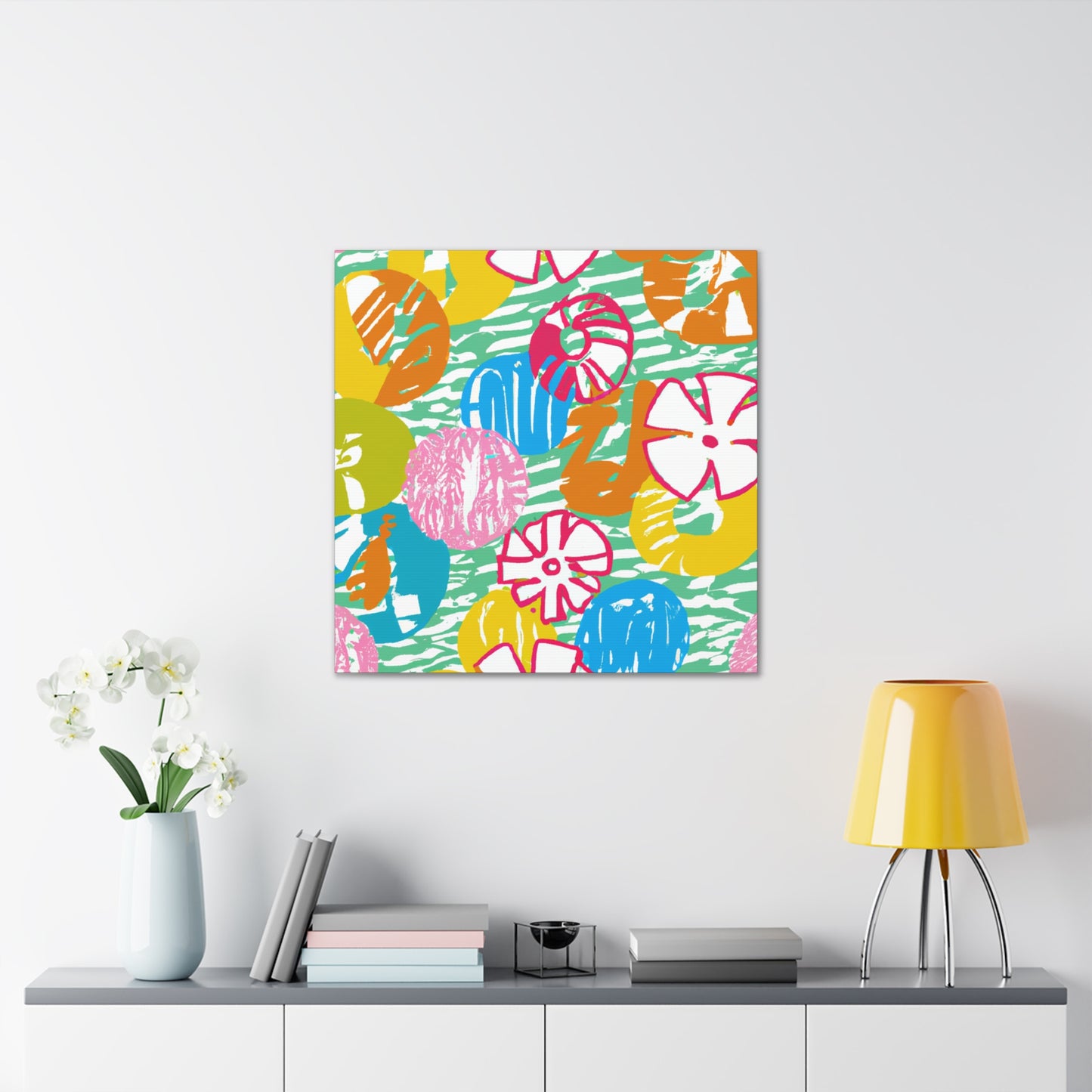 Rhapsody - Floral - Canvas