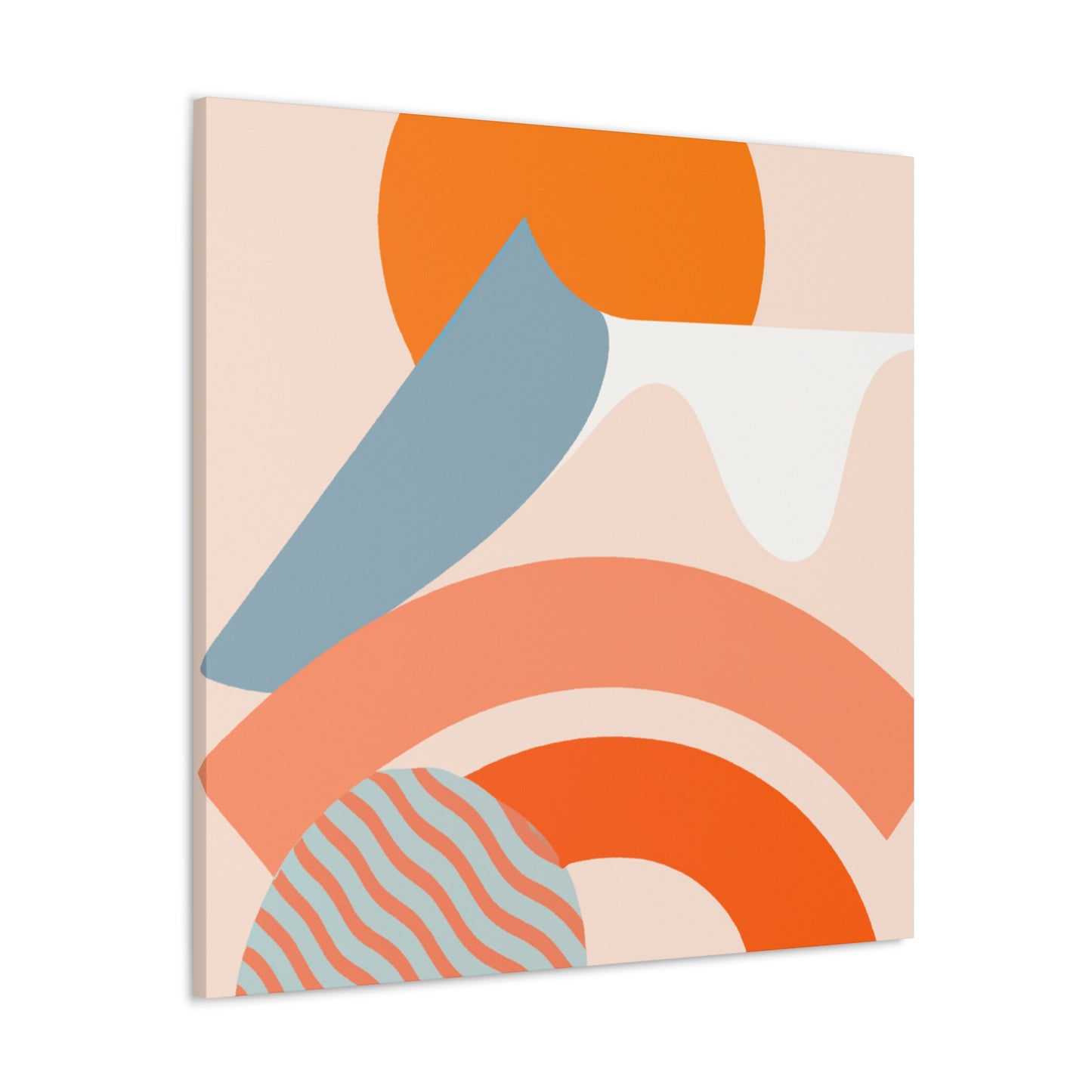 Mixed Geometries - Midcentury - Canvas