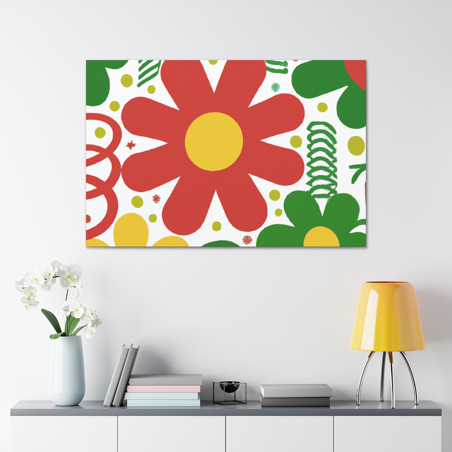 Flowerful Fancies - Floral Canvas