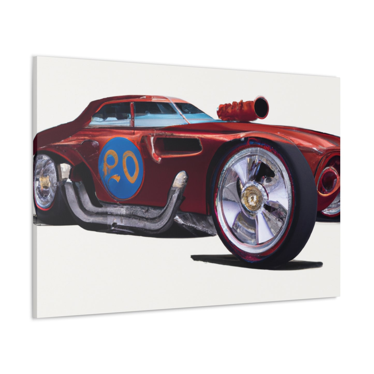 Hot Rod Scorcher - Automobile - Canvas
