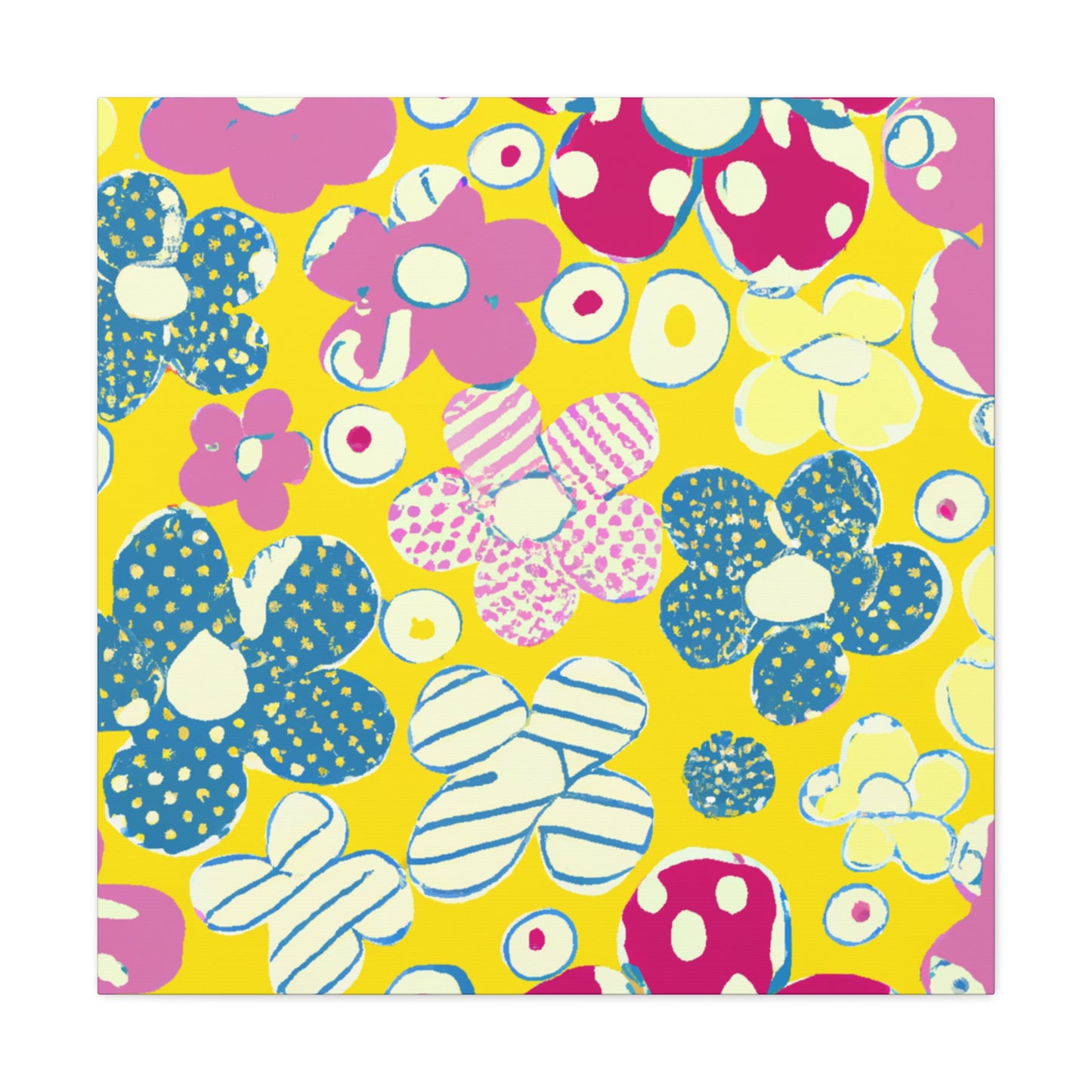 Amaranthine Blooms. - Floral Canvas