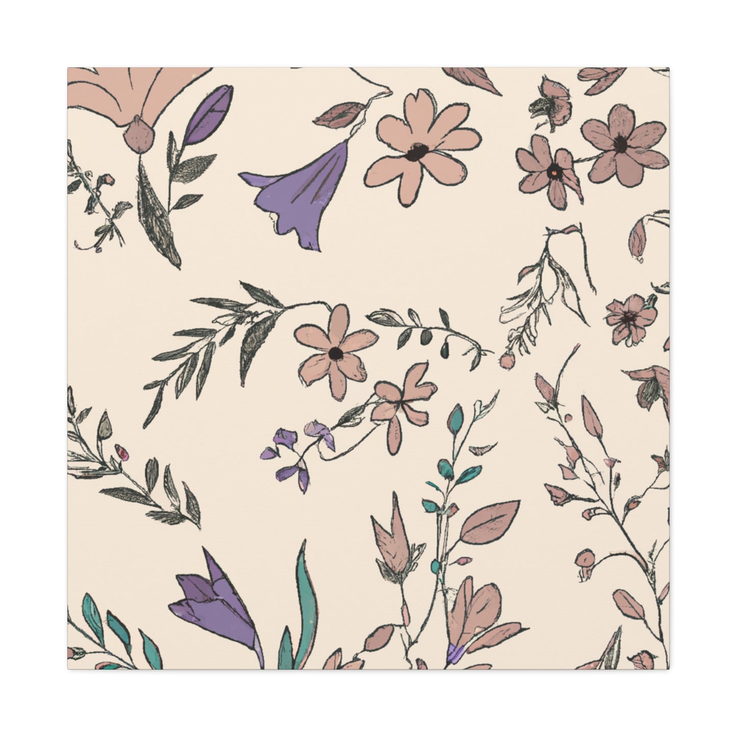 Cherioz - Floral - Canvas