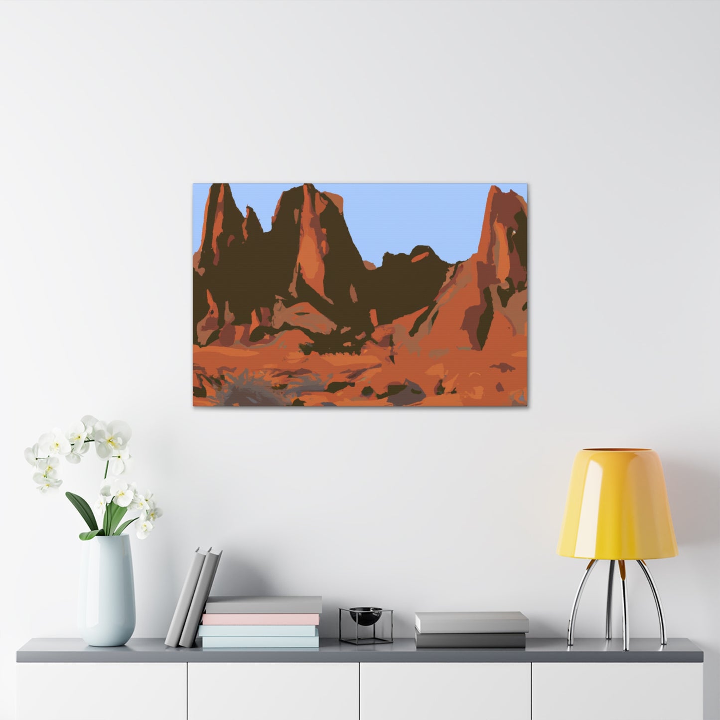 Tumbleweed Tundra - Landscape - Canvas
