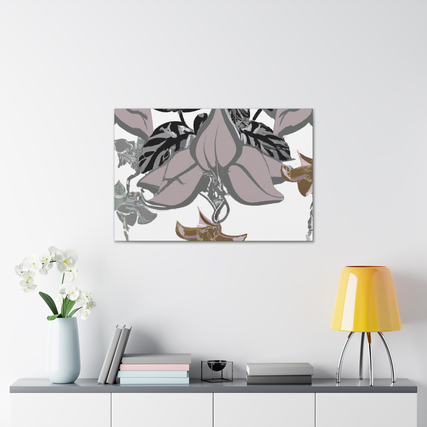 Peonytide - Floral - Canvas