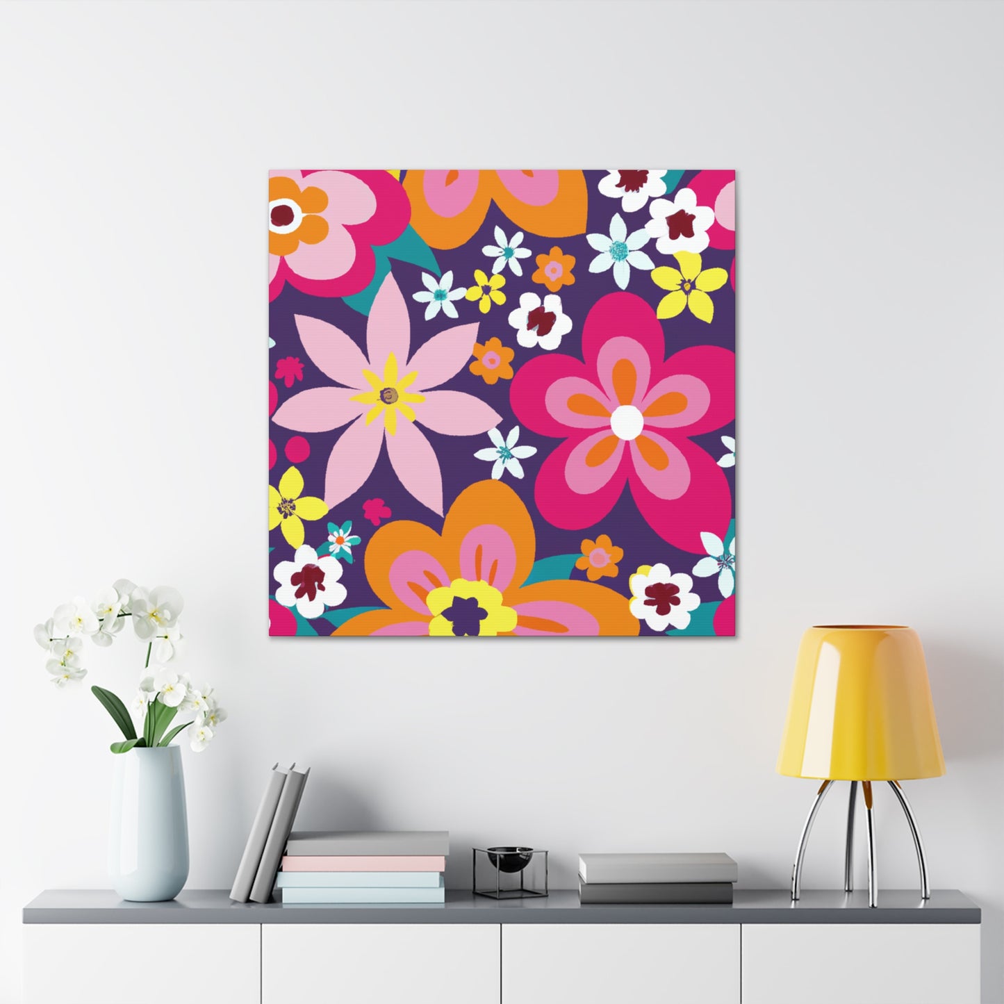 Blossomise - Floral - Canvas